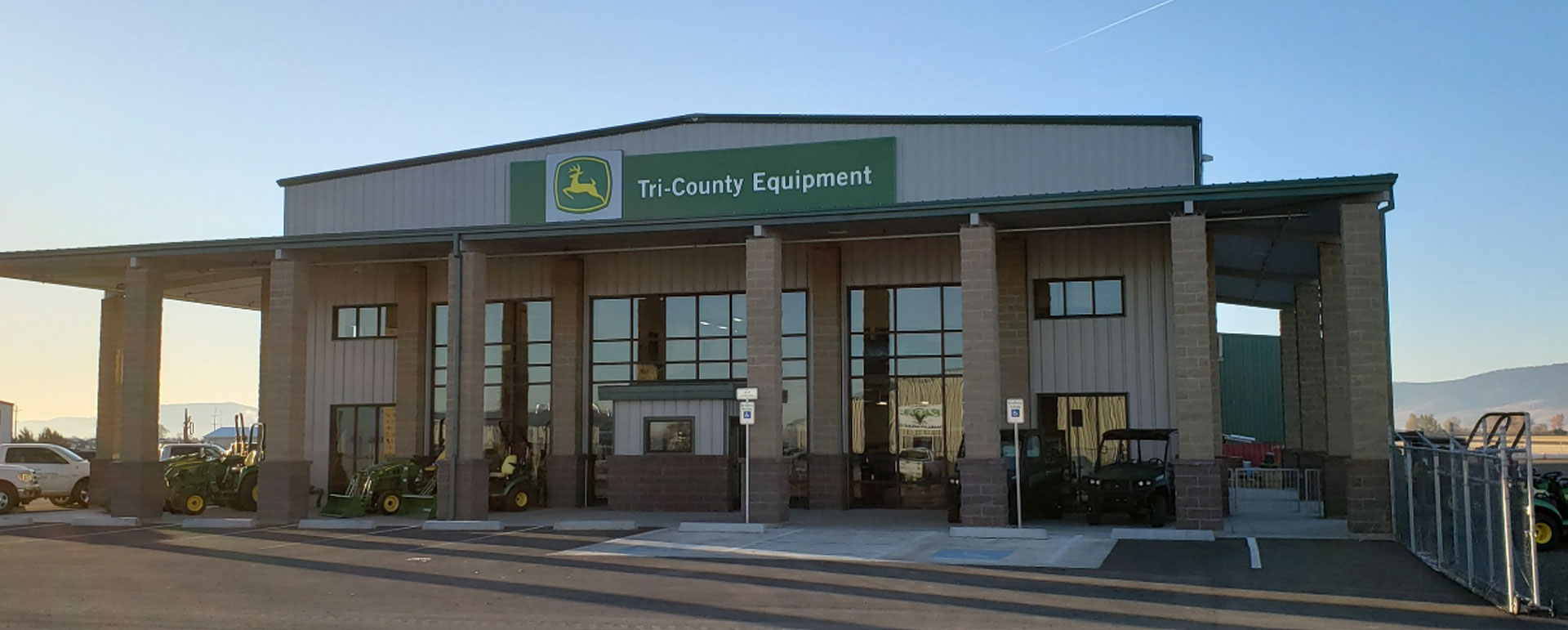 Tri-County Equipment shop